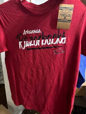 Rivalry Threads Arkansas Razorbacks Red Graphic T-Shirt